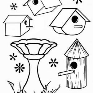 Bird Houses Clear Stamps It's For The..