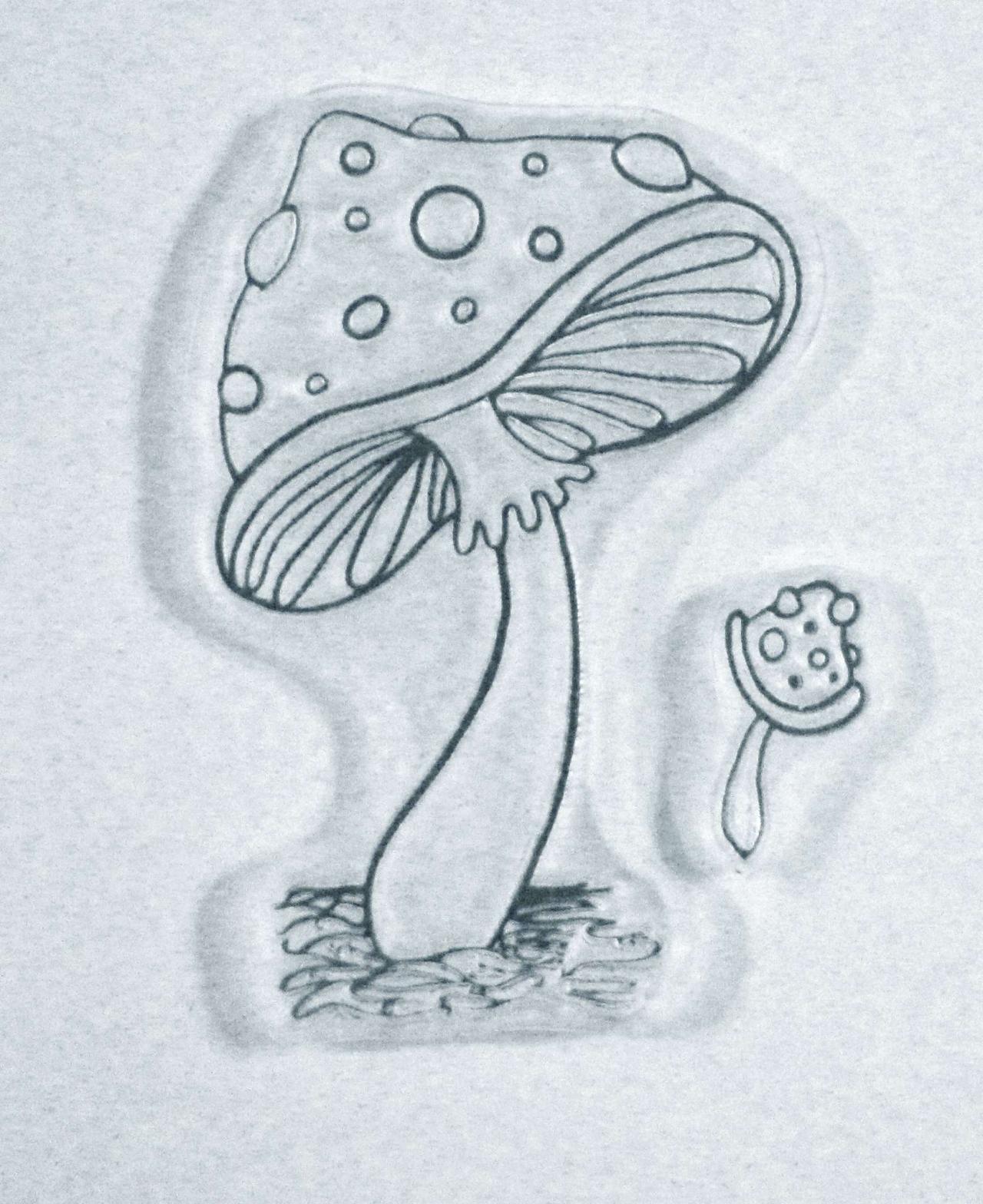 A Gem Of A Mushroom Clear Stamps, Gem Of A Shroom