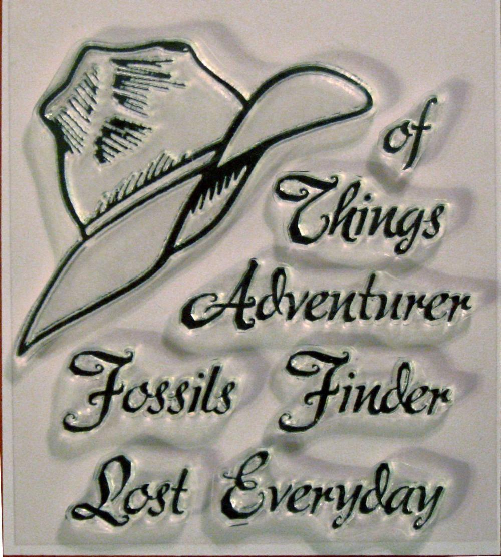 Adventure Series Adventurer's Fedora Clear Stamps